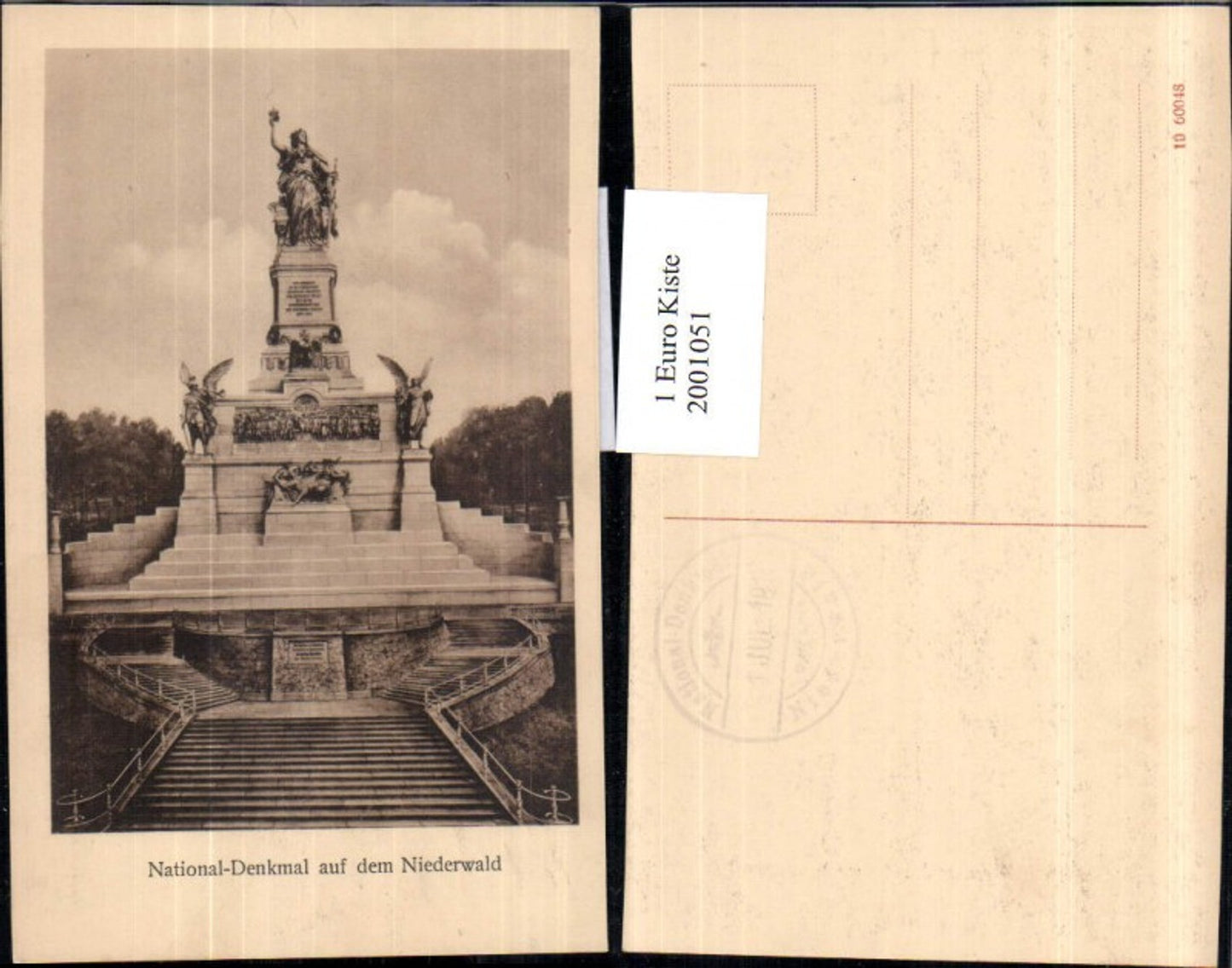 2001051,Nationaldenkmal Denkmal auf d. Niederwald b. Rüdesheim a. Rhein