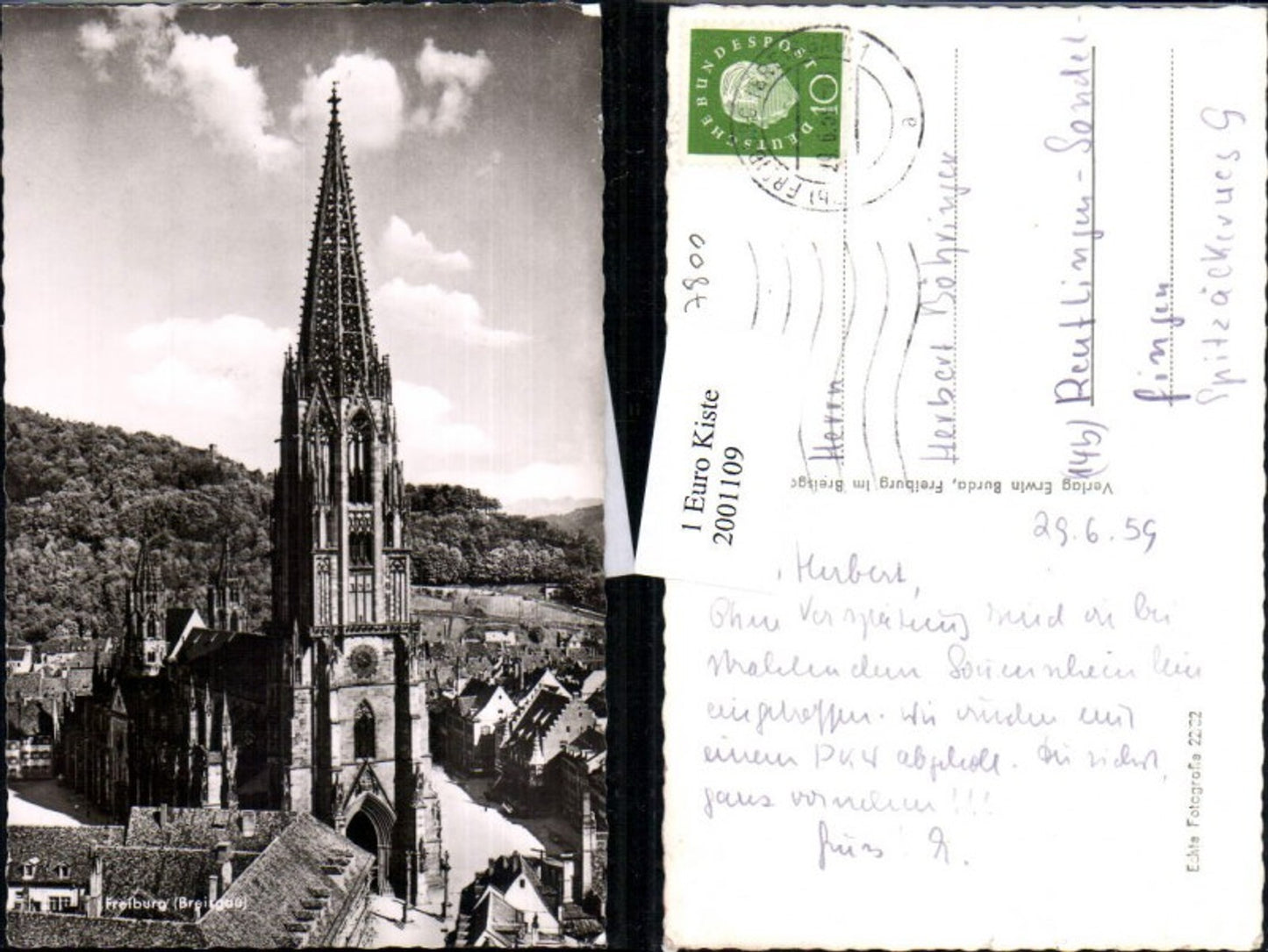 2001109,Freiburg im Breisgau Münster Kirche