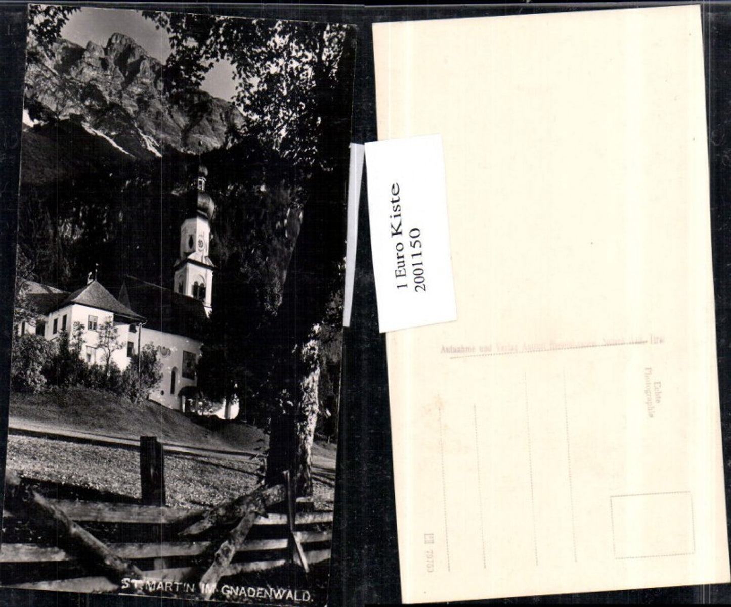 2001150,St Martin im Gnadenwald b. Hall i. Tirol Kirche