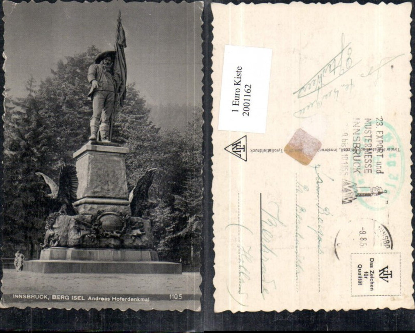2001162,Innsbruck Berg Isel Andreas Hoferdenkmal Denkmal