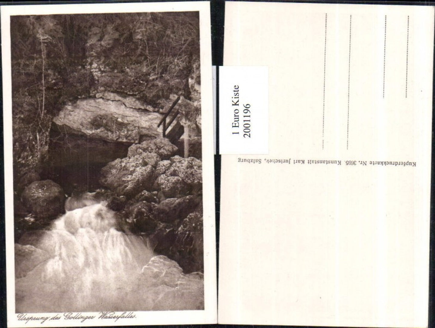 2001196,Ursprung d. Gollinger Wasserfalls b. Golling
