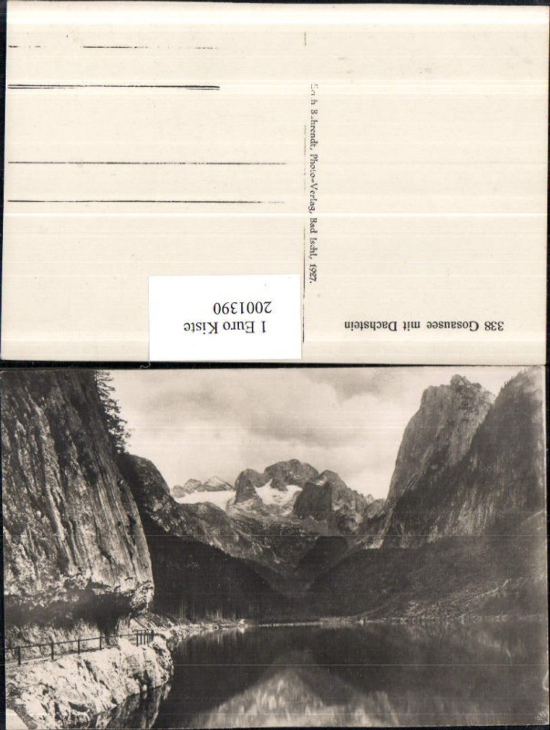 2001390,Gosausee See m. Dachstein Bergkulisse