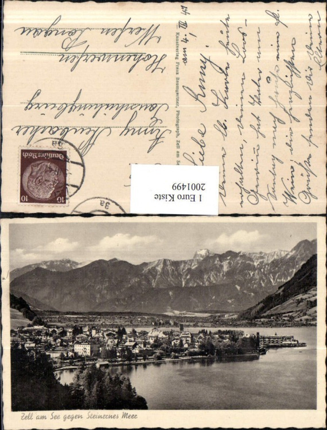 2001499,Zell am See Totale geg. Steinernes Meer