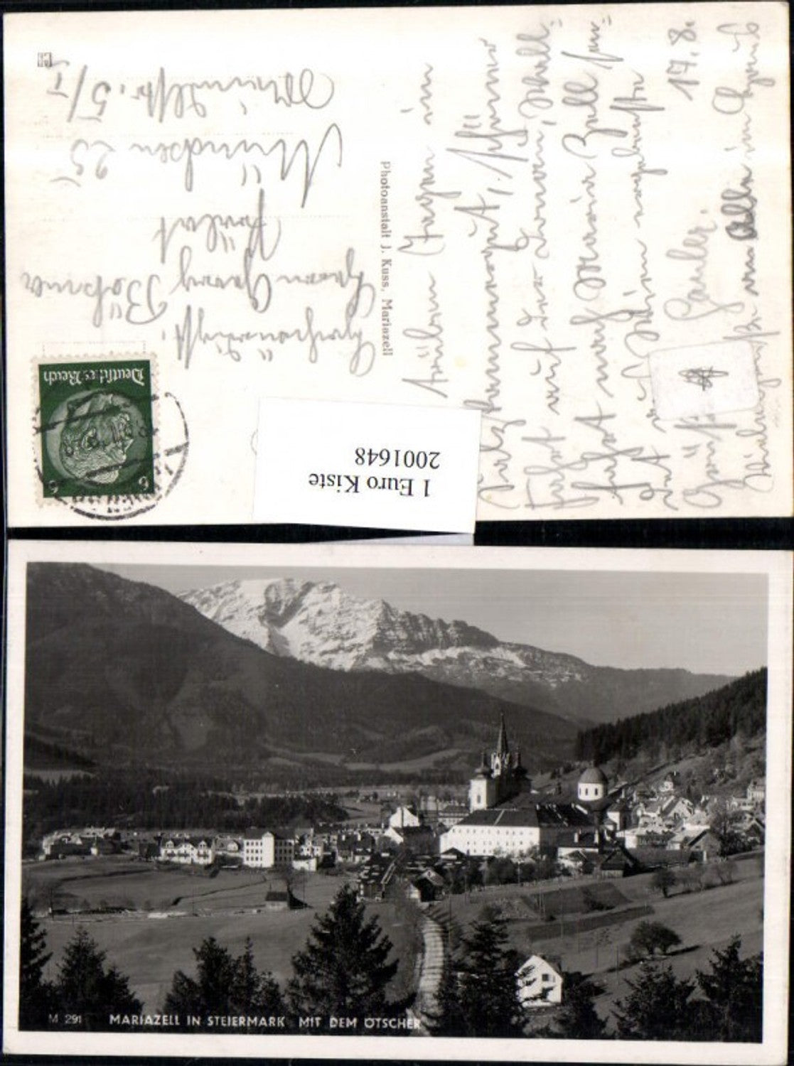2001648,Mariazell in Steiermark Totale m. d. Ötscher