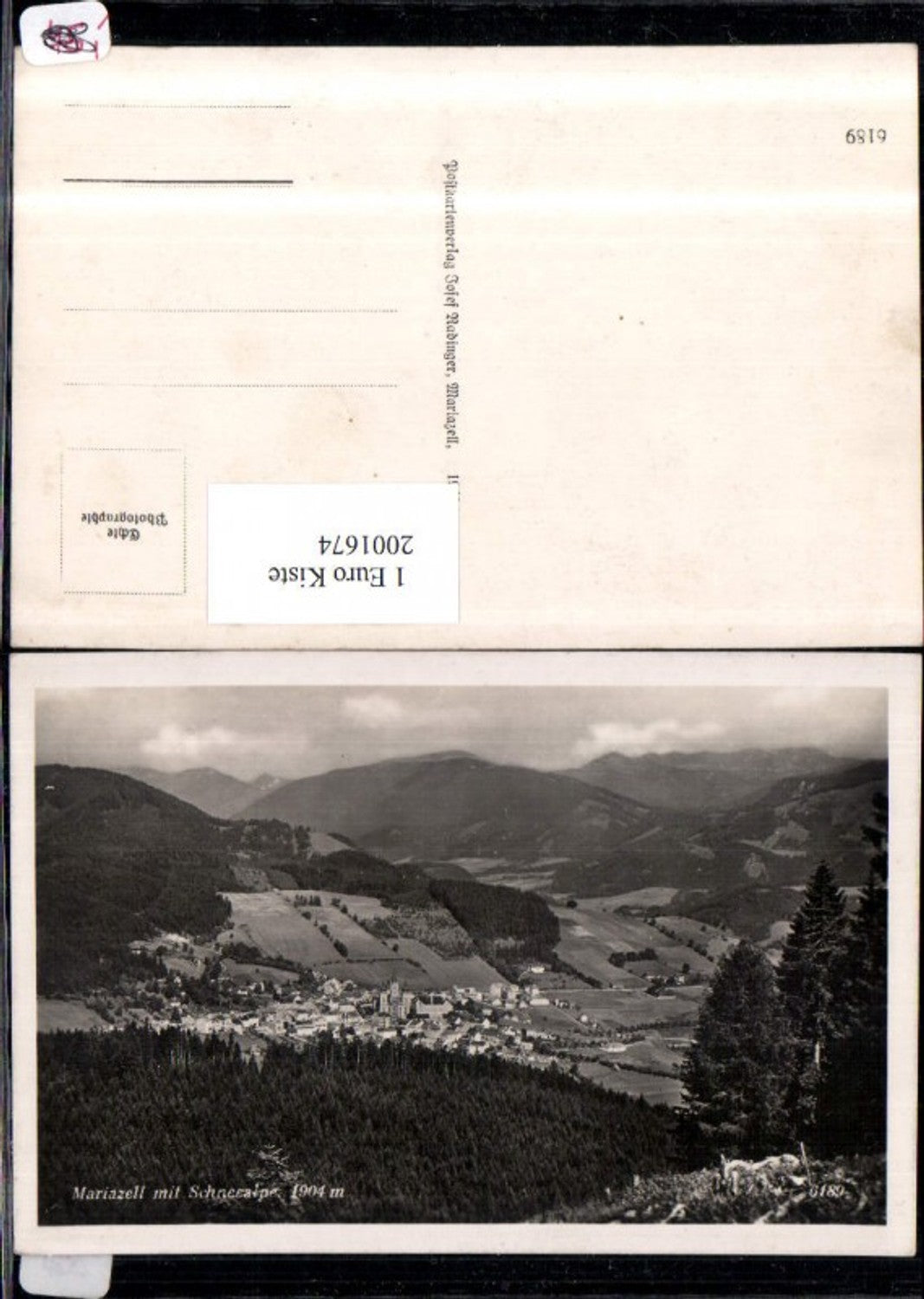 2001674,Mariazell Totale m. Schneealpe