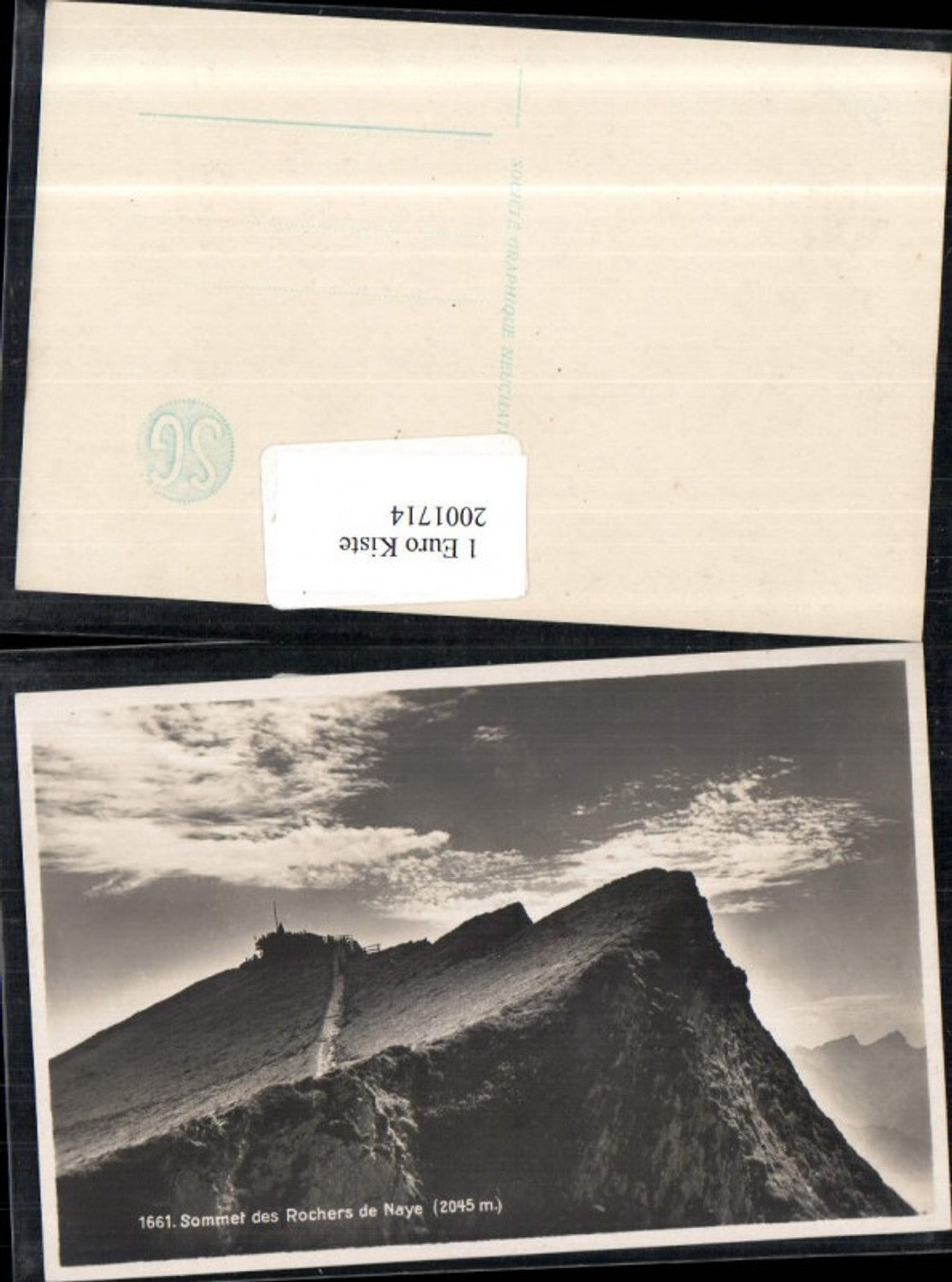 2001714,Sommet des Rochers de Naye Berg Gipfel