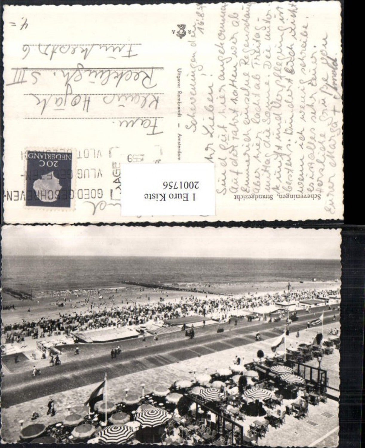 2001756,Scheveningen Strandgezicht Strand