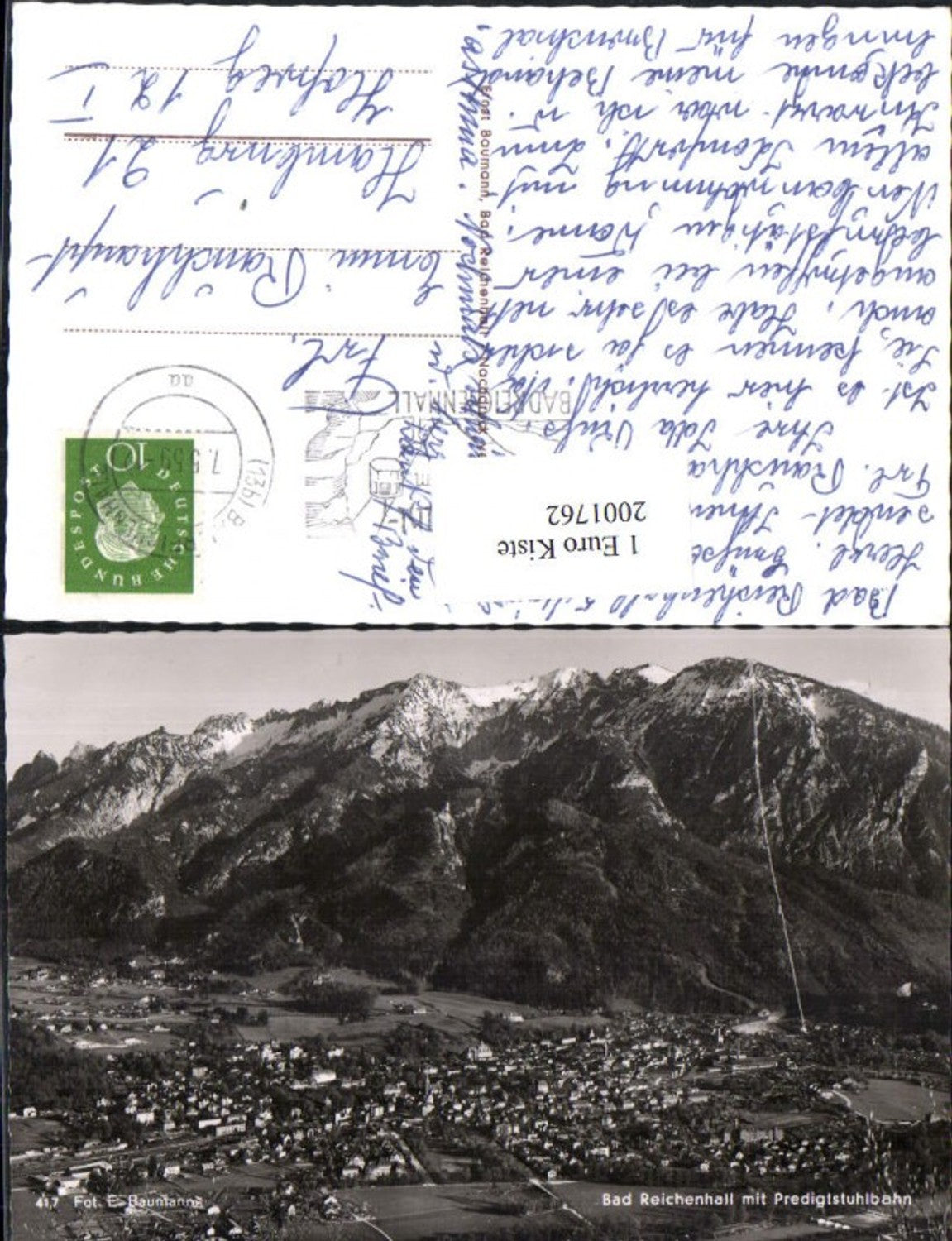 2001762,Bad Reichenhall Totale m. Predigtstuhlbahn