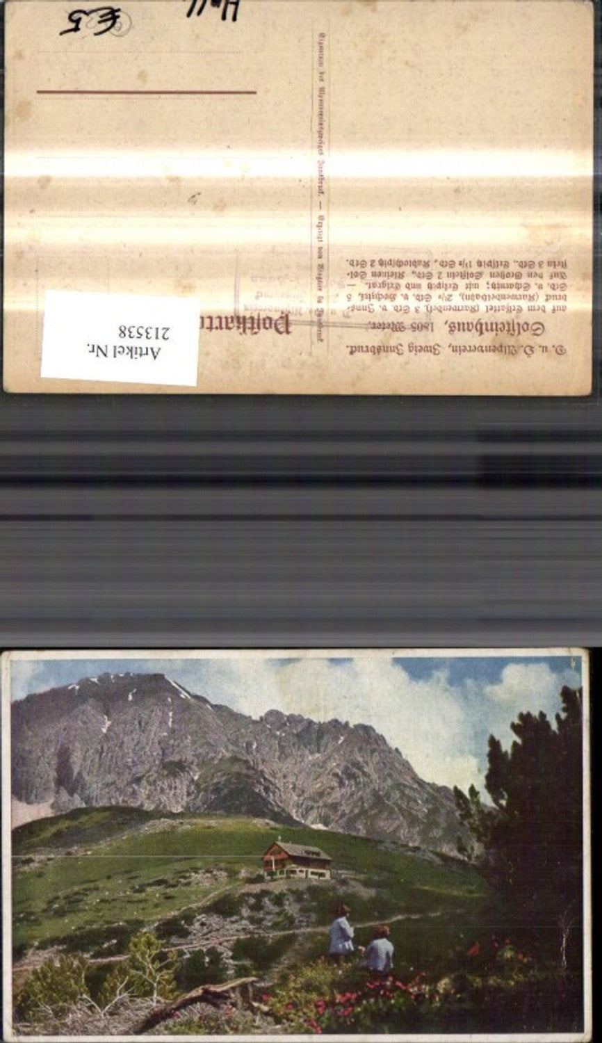 213538,Berghütte Solsteinhaus Karwendel Innsbruck