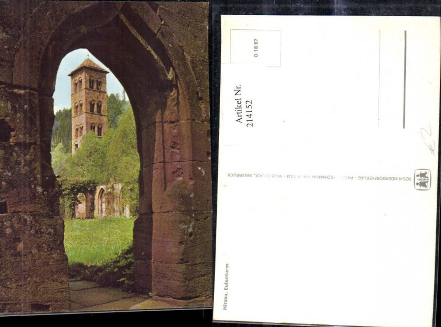 214152,SOS Kinderdorf O 18/67 Hirzau Eulenturm