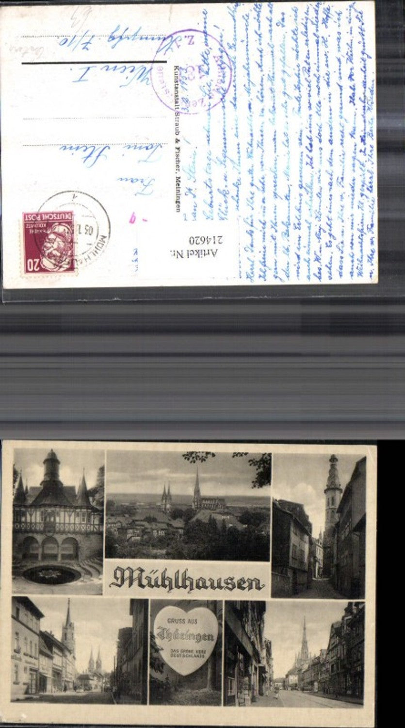 214620,Mühlhausen Mehrbild Ak