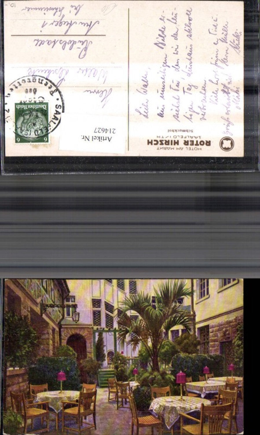 214627, Saalfeld i. Thüringen Hotel am Markt Roter Hirsch Schmuckhof