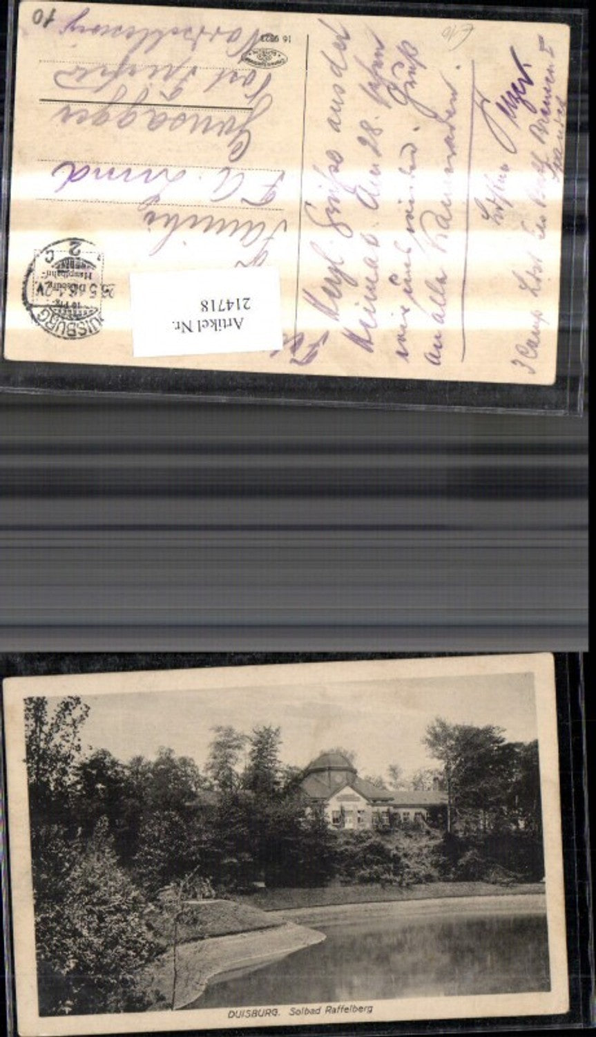 214718,Duisburg Solbad Raffelberg