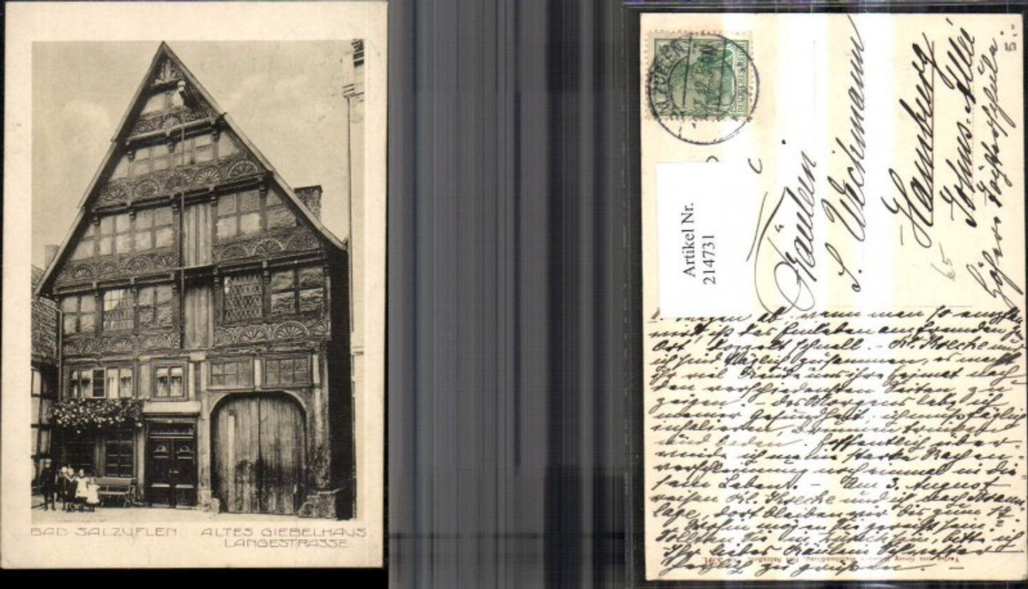 214731,Bad Salzuflen Altes Giebelhaus Langestrasse