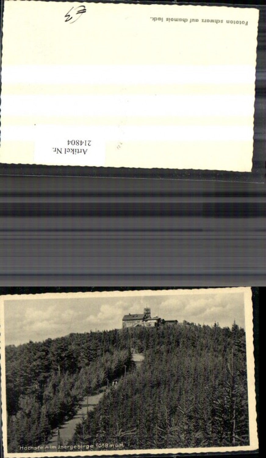214804,Foto Hochstein i. Isergebirge