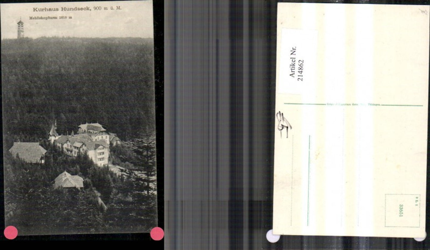 214862,Kurhaus Hundseck Mehliskopfturm