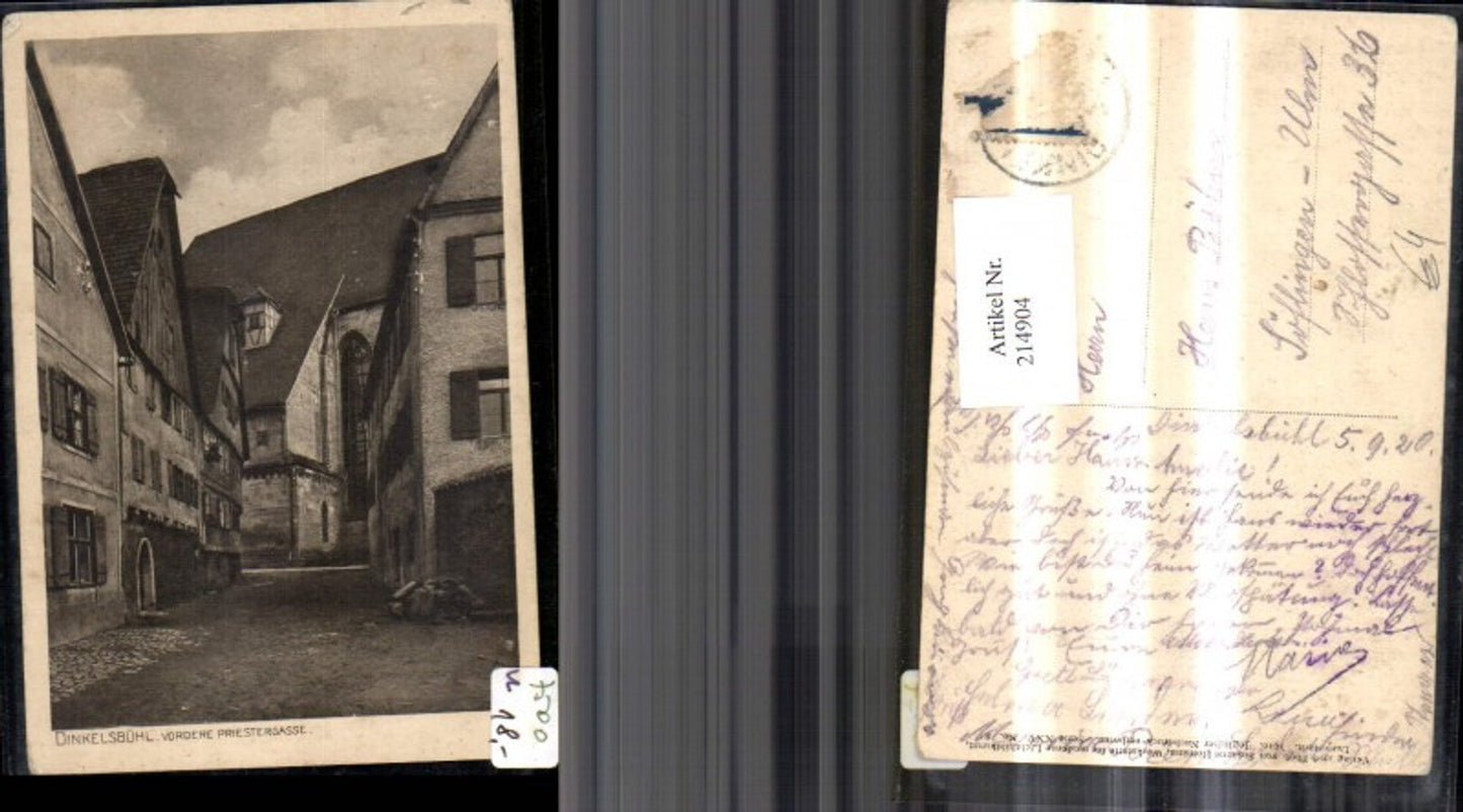 214904,Dinkelsbühl Vordere Priestergasse