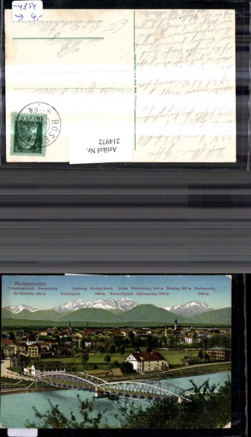 214972, Rosenheim with summit map