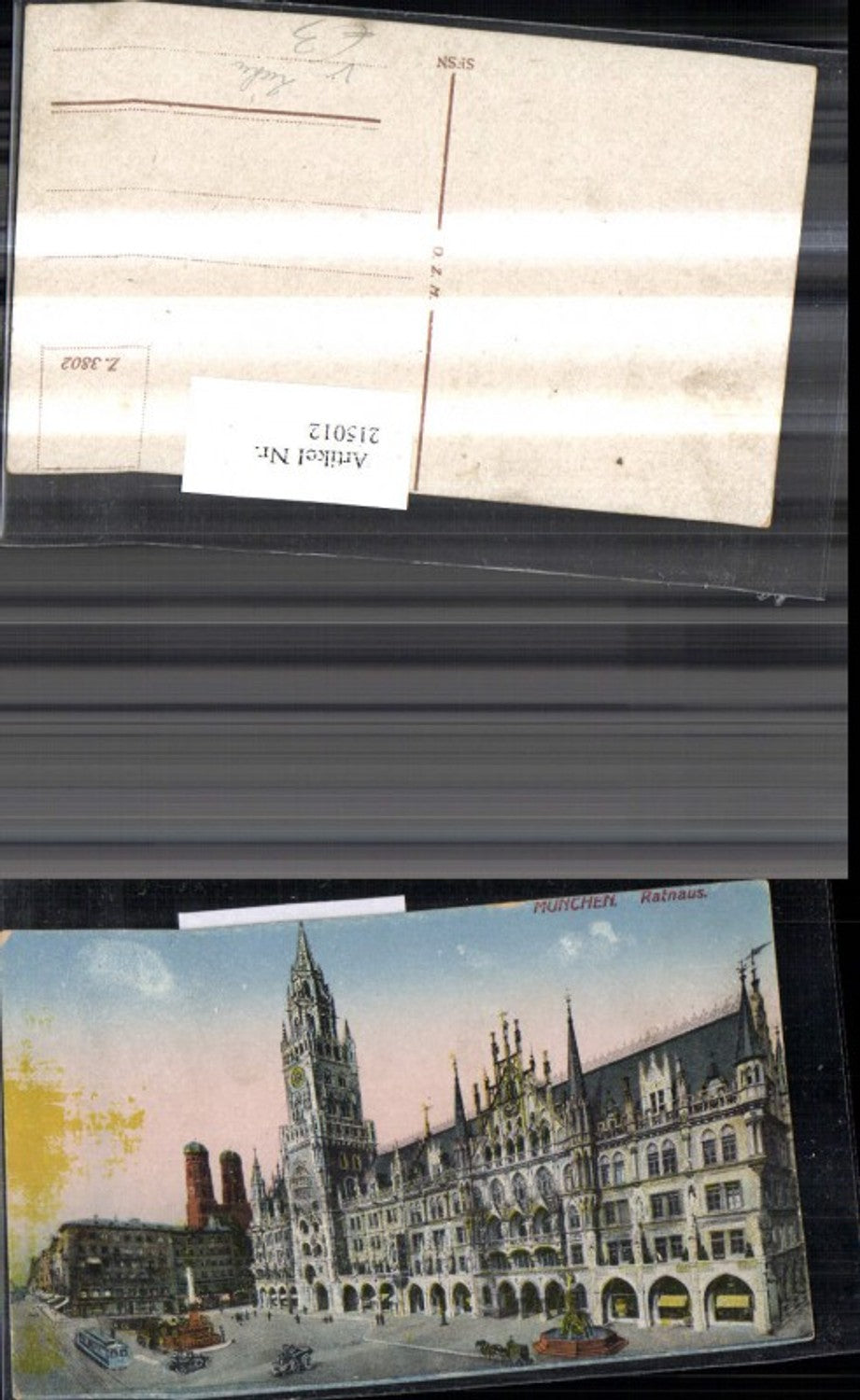 215012,München Rathaus pub Ottmar Zieher Z.3802