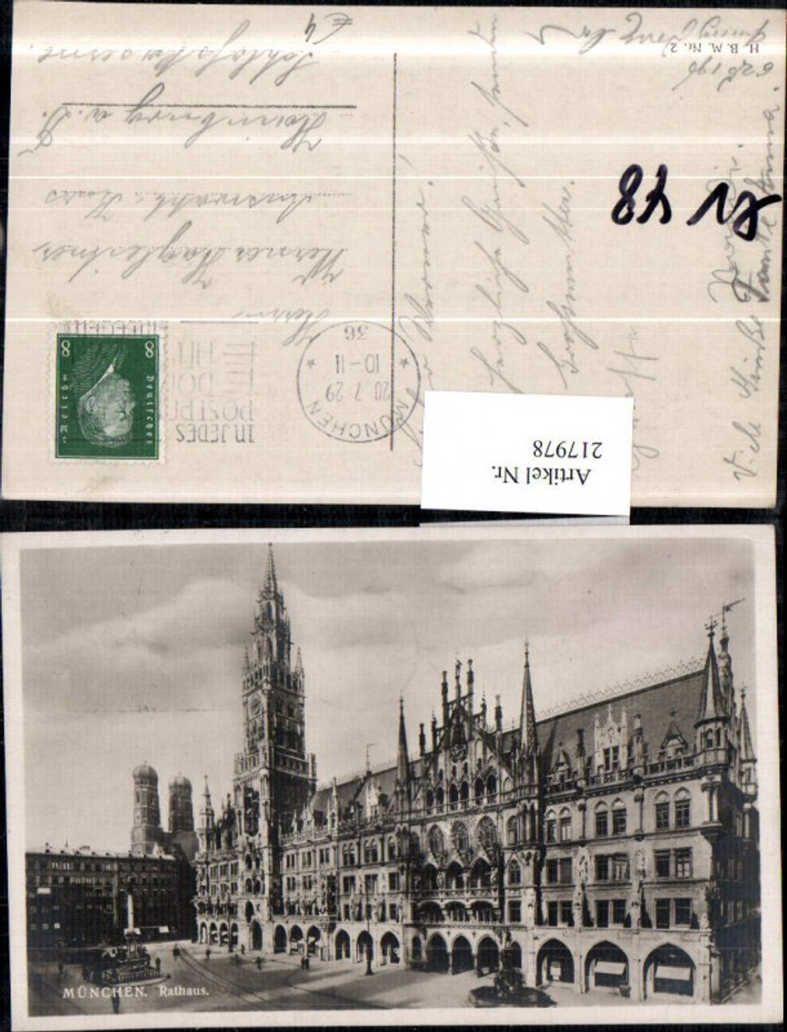 217978,München Rathaus