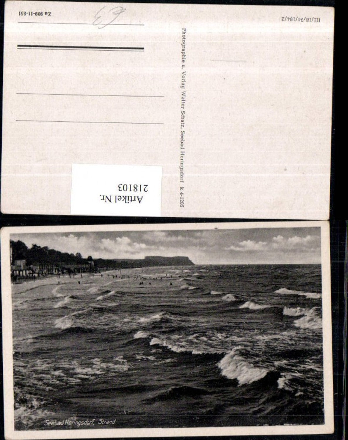 218103,Seebad Heringsdorf Strand Wellen