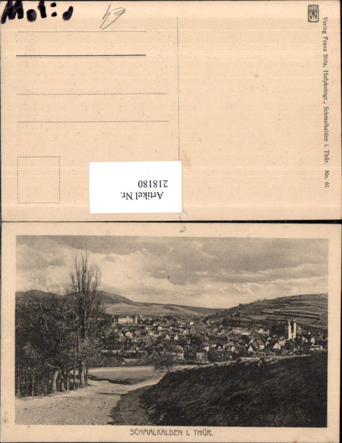 218180,Schmalkalden i. Thüringen Totale