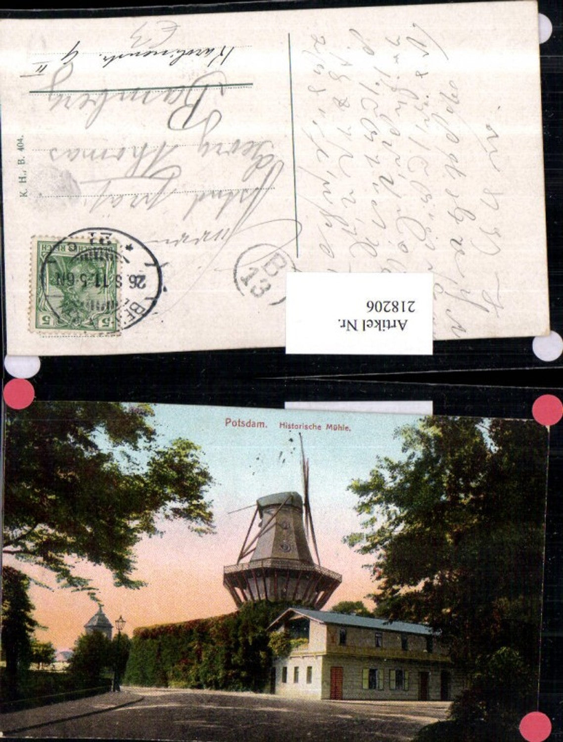 218206, Potsdam Historic Mill Windmill Street View
