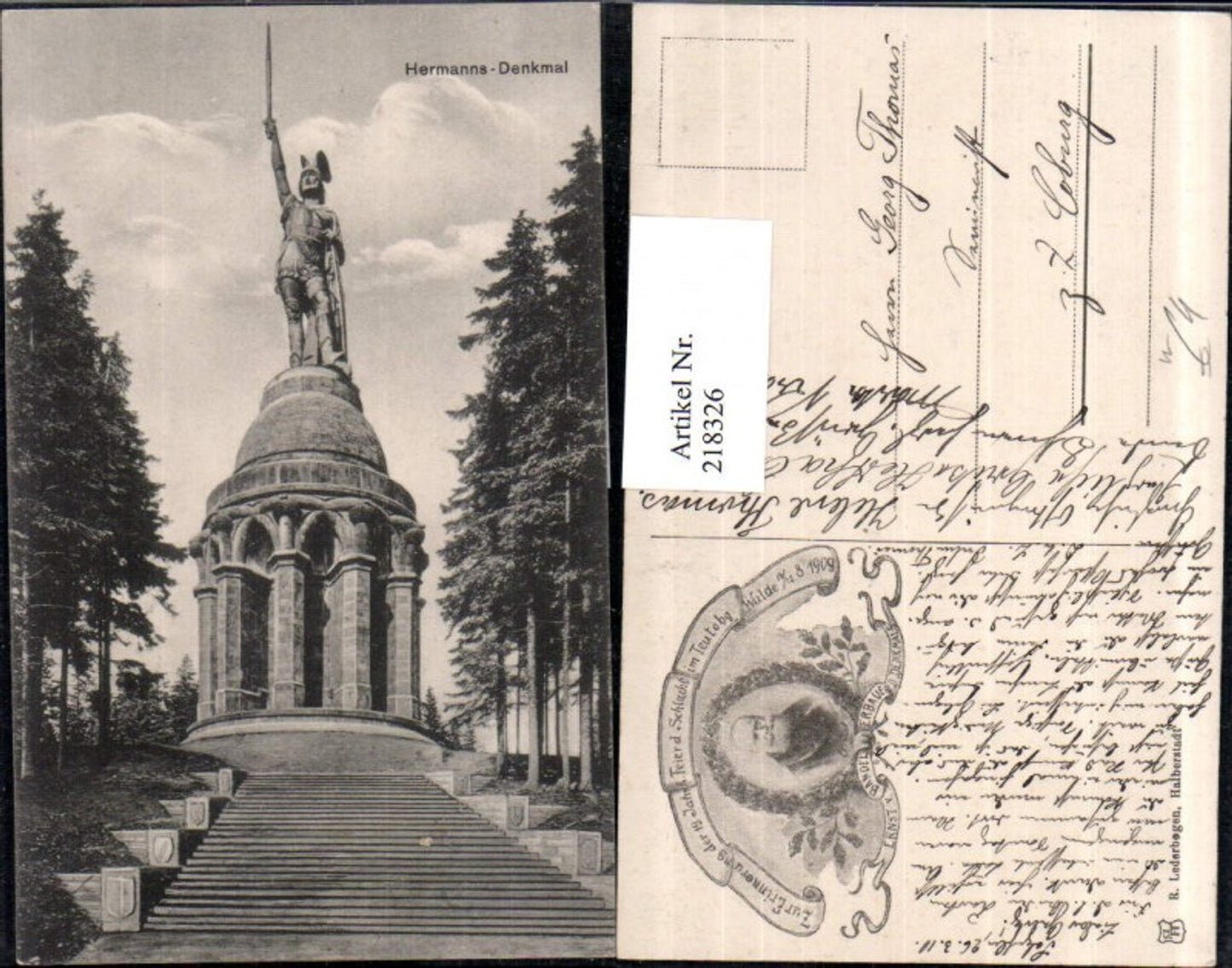 218326,Hermanns-Denkmal im Teutoburger Wald