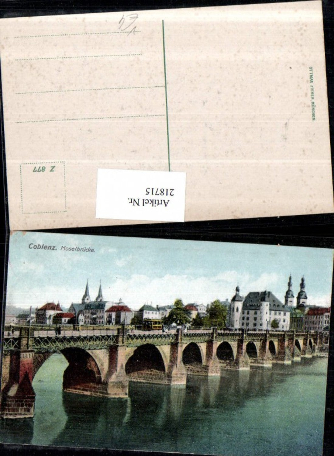 218715,Koblenz Moselbrücke Brücke pub Ottmar Zieher Z877