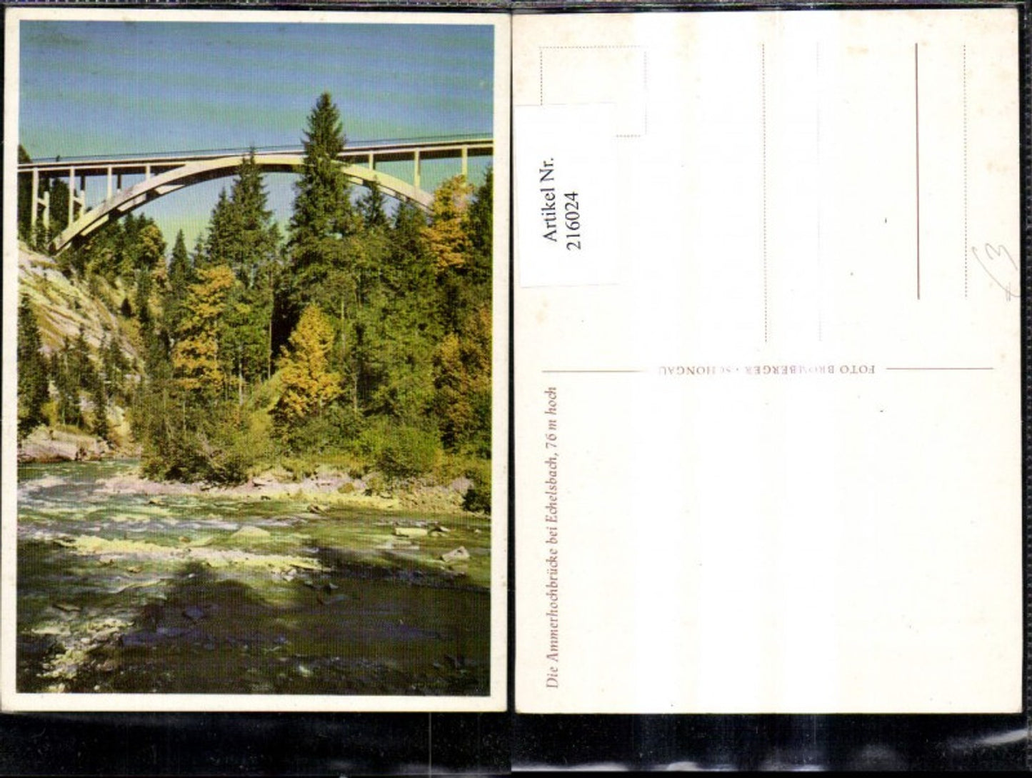 216024, Ammerhochbrücke near Echelsbach Bridge