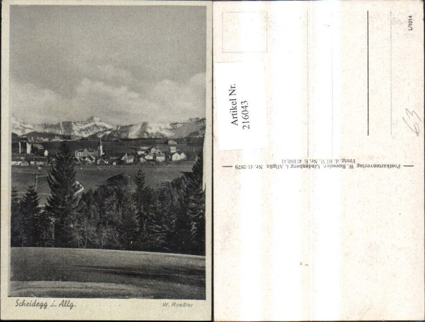 216043,Scheidegg i. Allgäu Totale