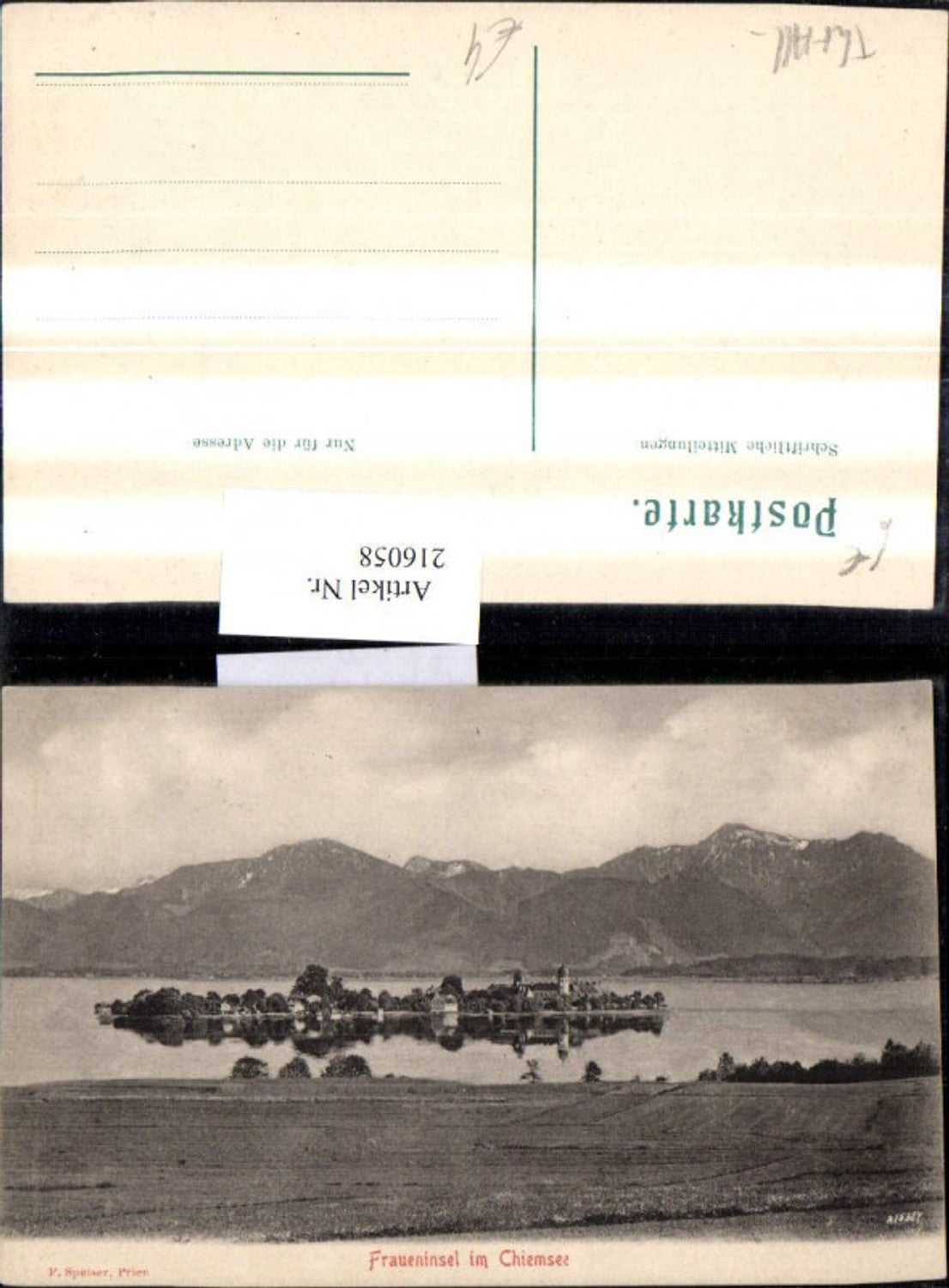 216058,Chiemsee Fraueninsel Prien Frauenchiemsee