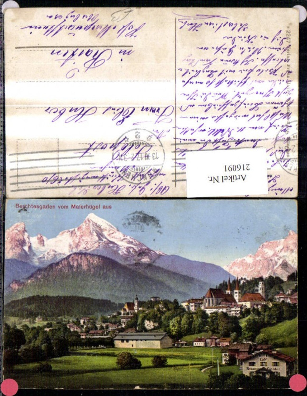216091, Berchtesgaden from Malerhügel