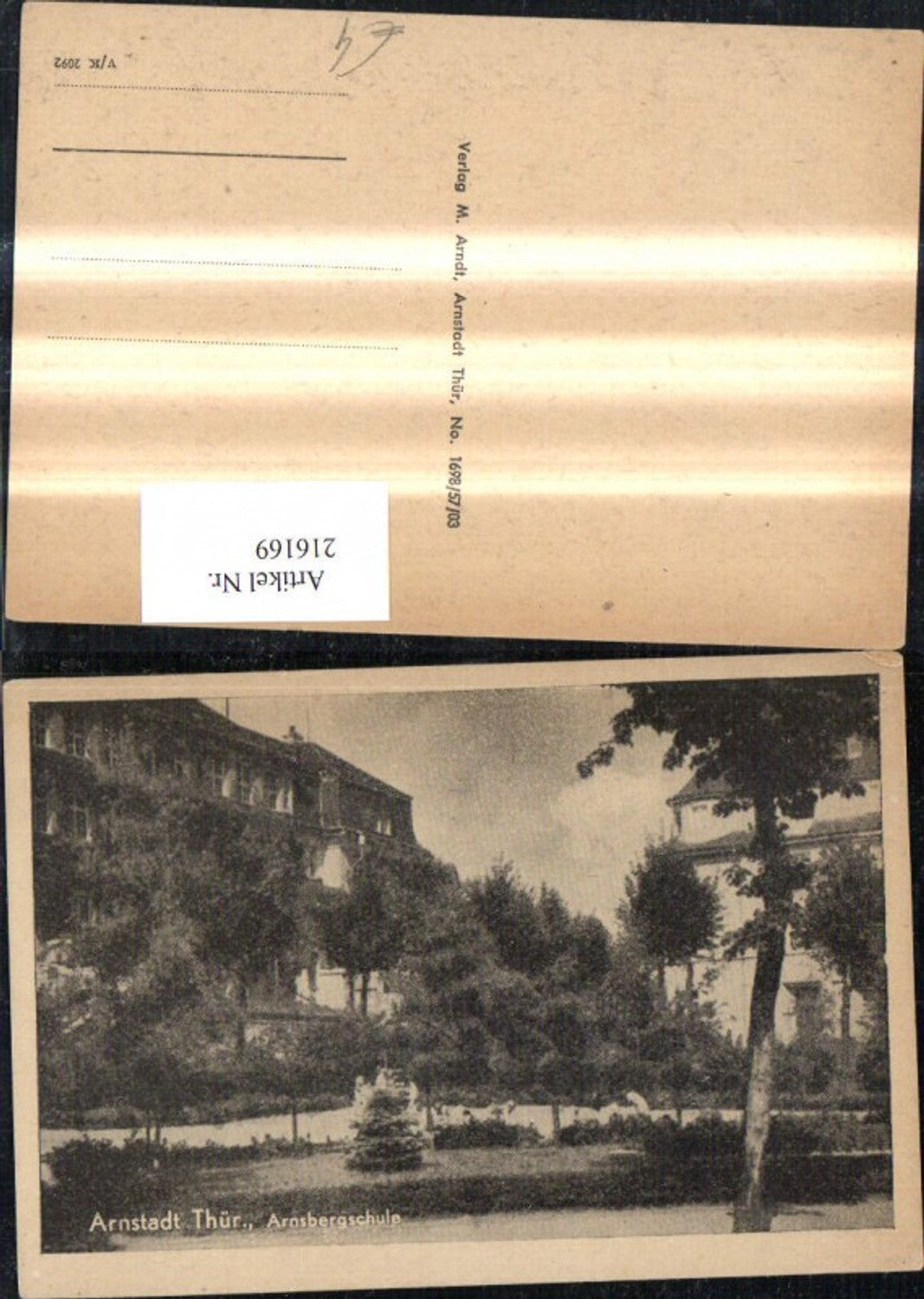216169, Arnstadt Arnsberg School