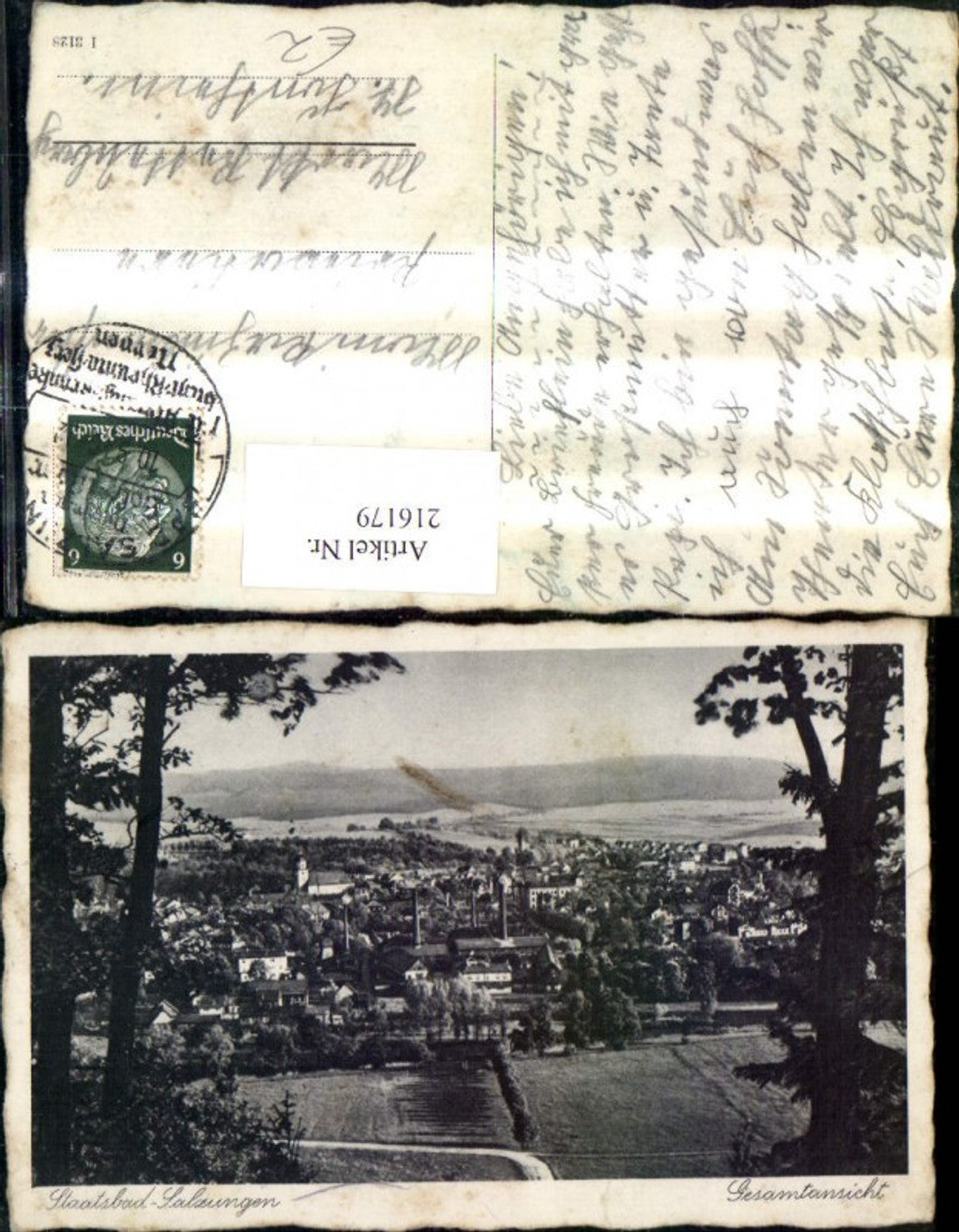 216179,Bad Salzungen Staatsbad Salzungen Gesamtansicht