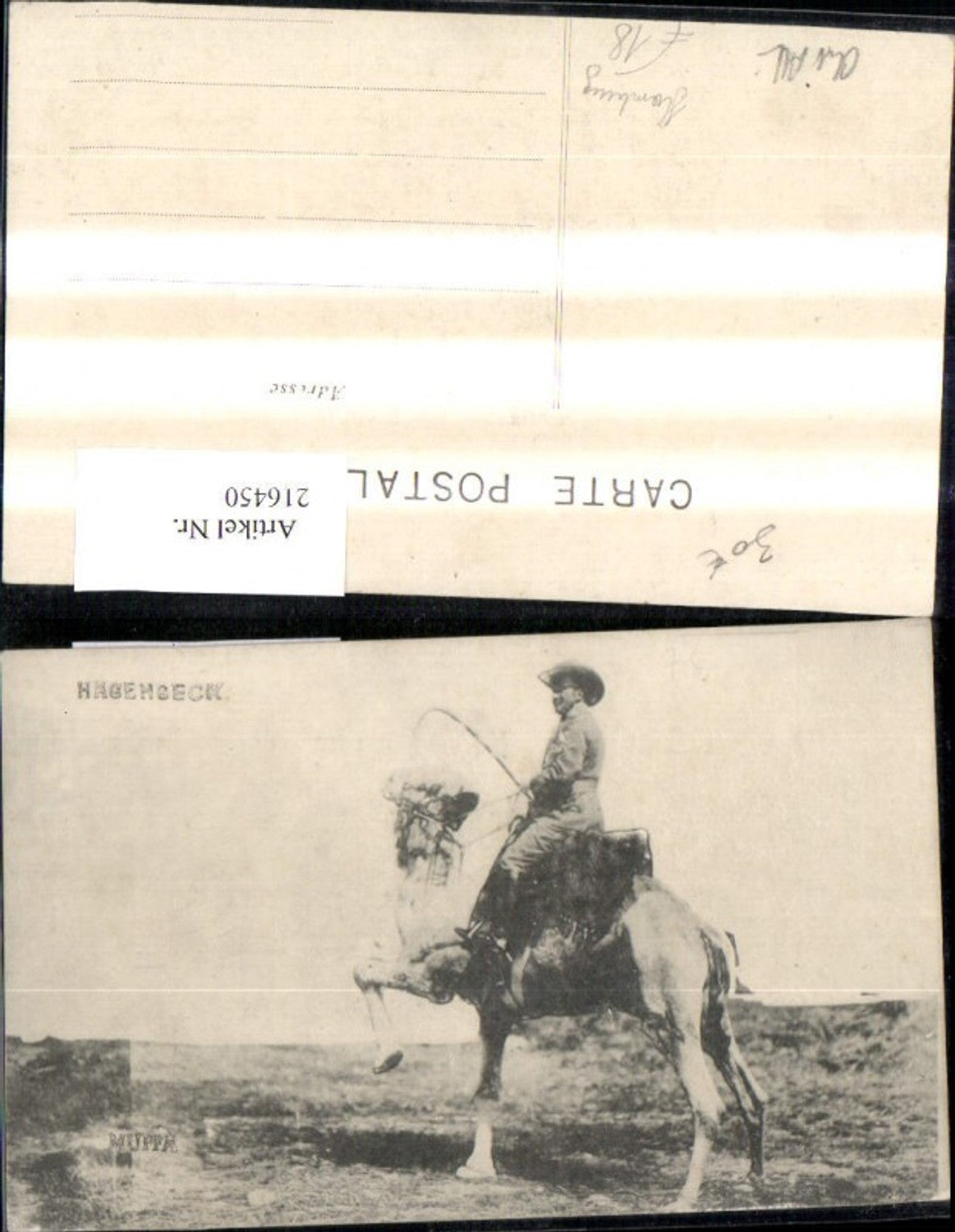 216450,Hägenbeck Gottfried Claes Carl Hagenbeck Muffa Mann a. Kamel Hamburg Tierpark