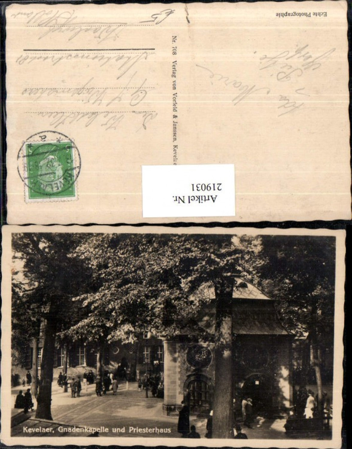 219031,Kevelaer Gnadenkapelle Kapelle u. Priesterhaus