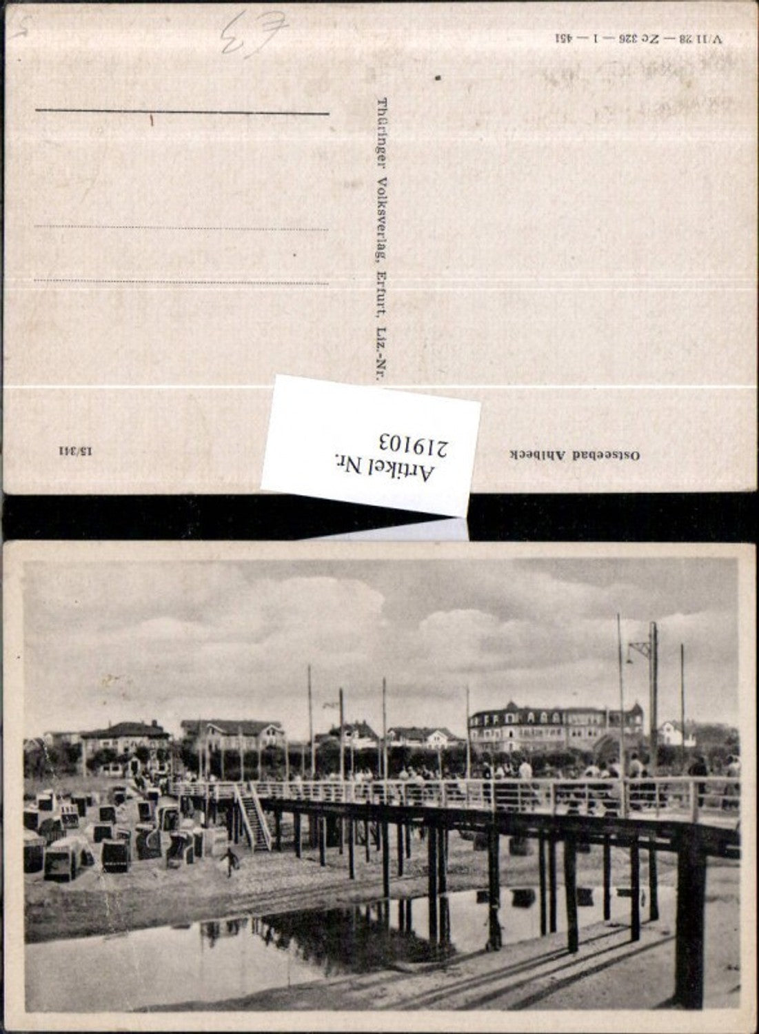 219103,Ostseebad Ahlbeck Strand Strandkörbe Brücke