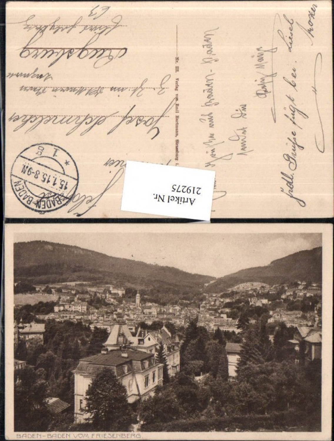219275,Baden-Baden Totale v. Friesenberg