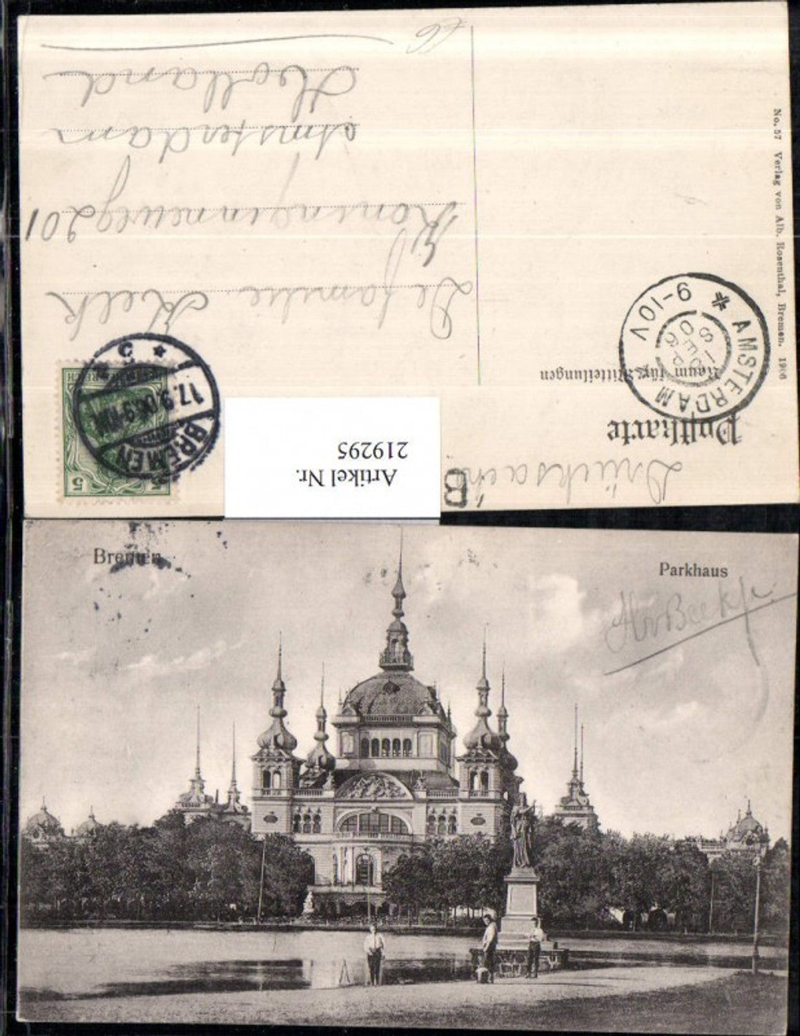 219295,Bremen Parkhaus Gebäude Denkmal