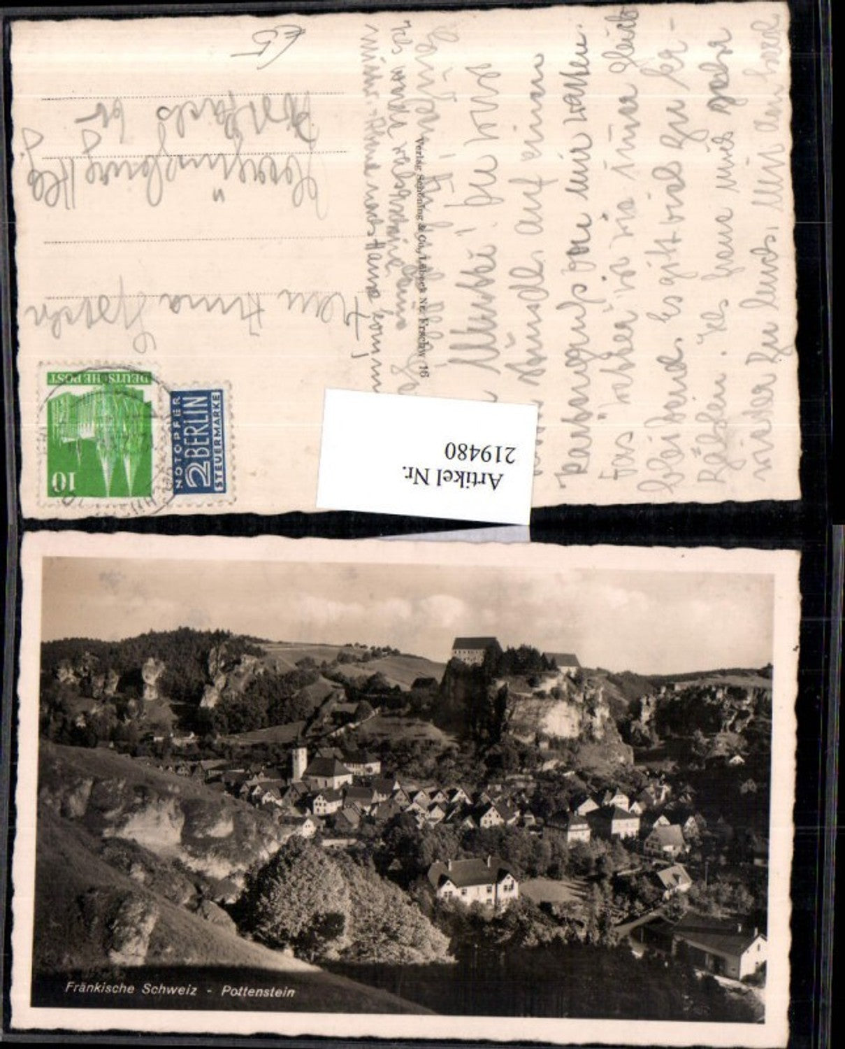 219480, Franconian Switzerland Pottenstein Total