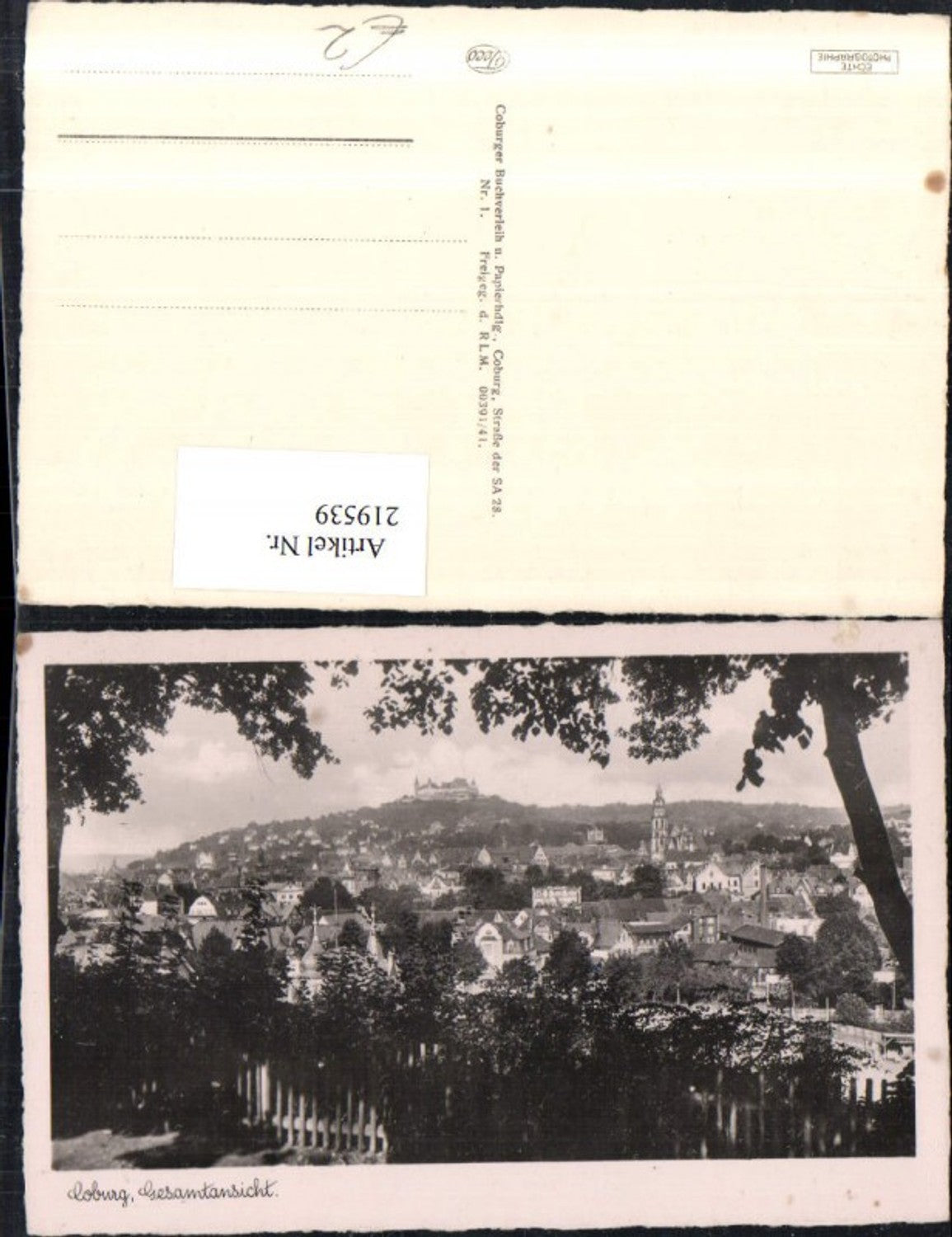 219539, Coburg Total