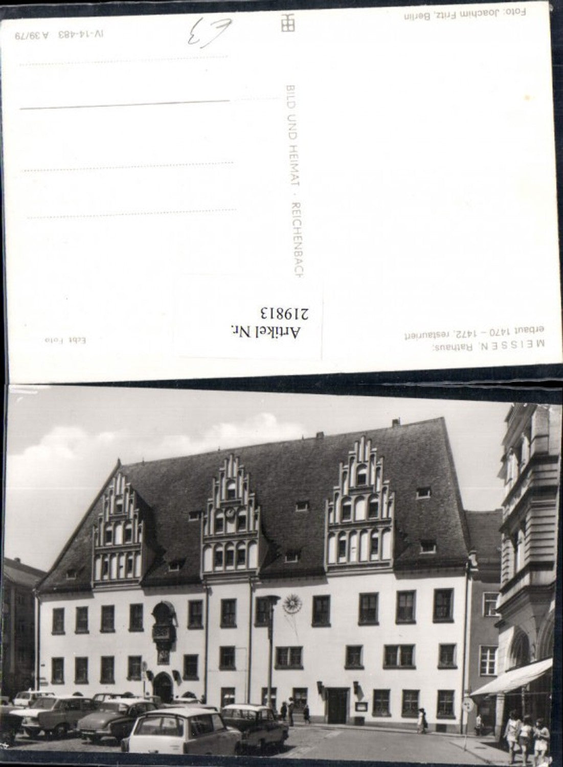 219813, Meissen Town Hall