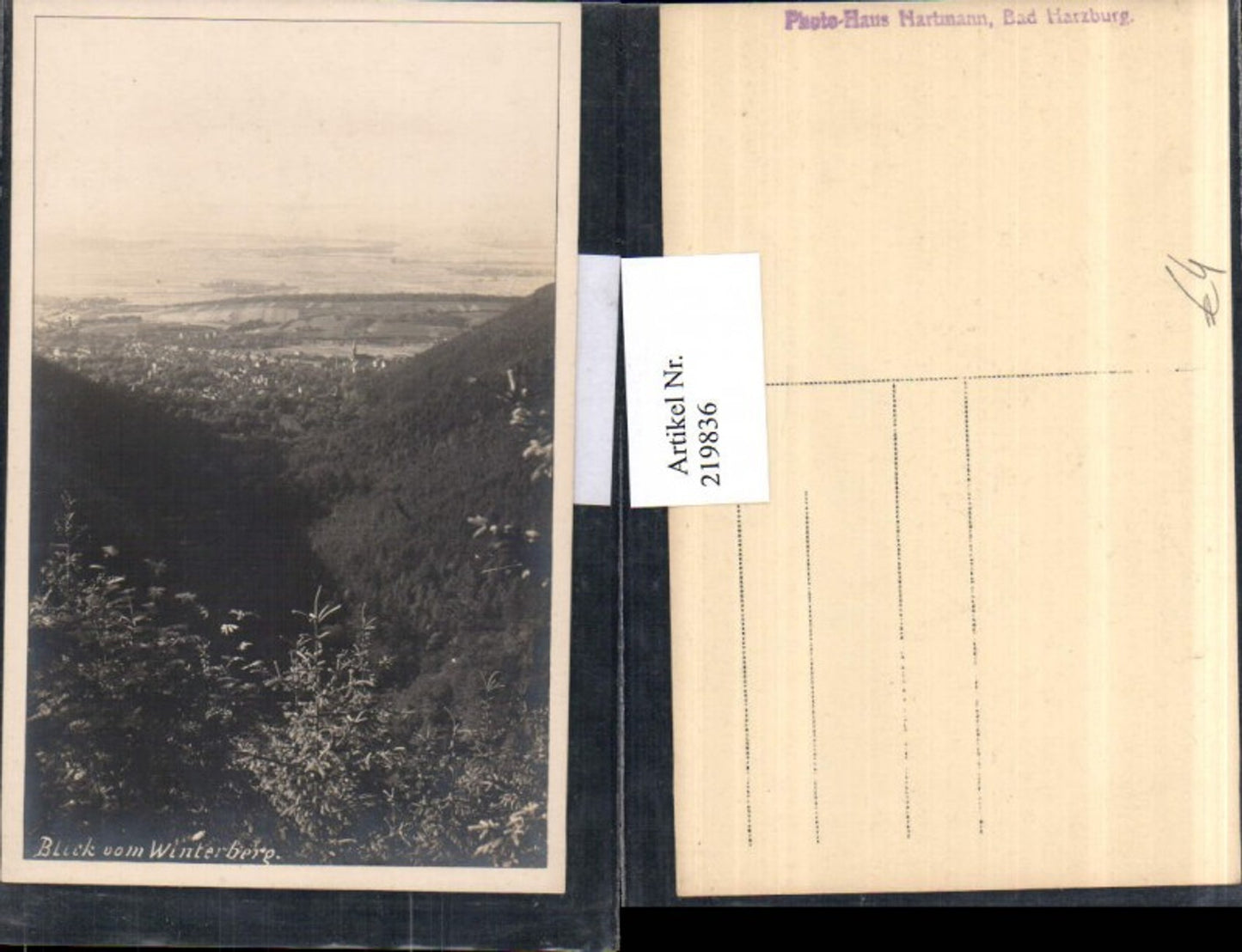 219836,Bad Harzburg Blick v. Winterberg pub Photo-Haus Hartmann