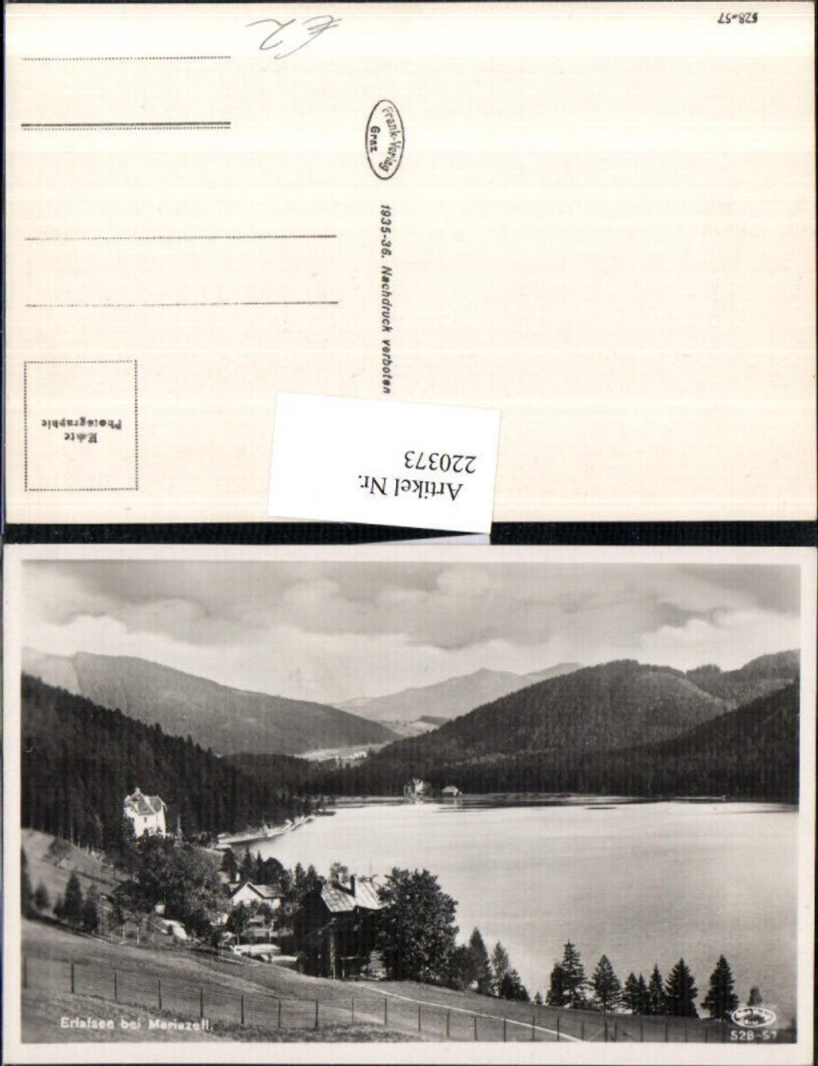 220373,Erlaufsee See b. Mariazell