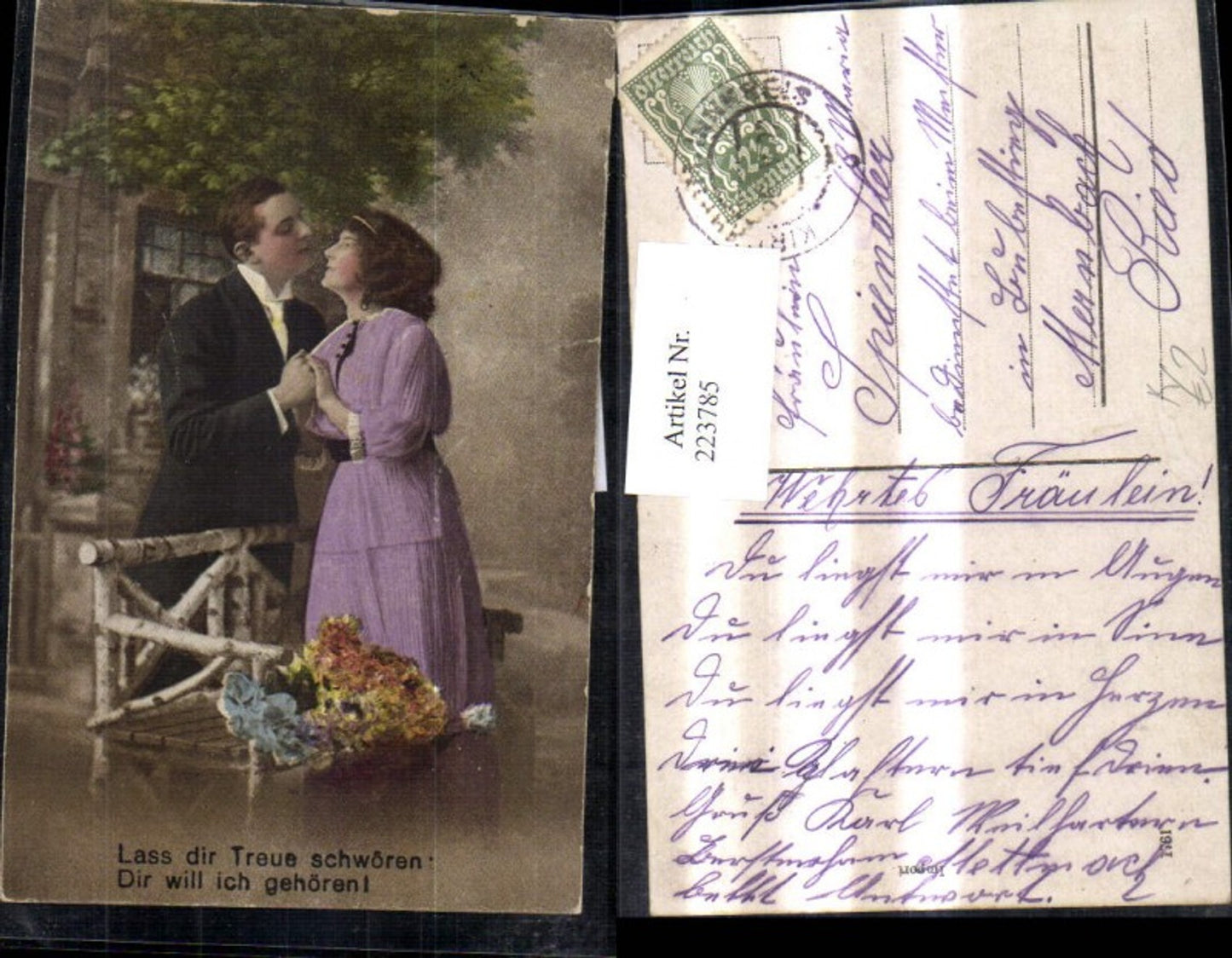 223785,Liebe Liebespaar Kuss Lass dir Treue schwören Dir will ich gehören