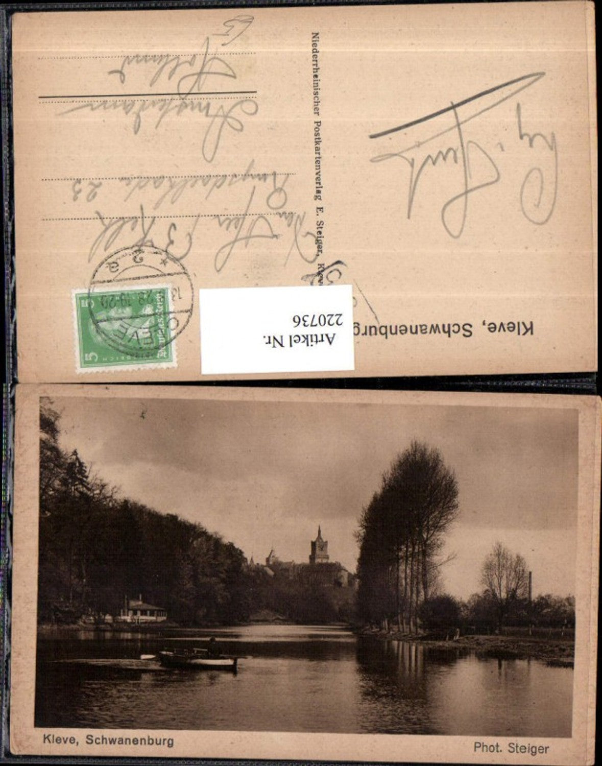 220736,Kleve Schwanenburg Burg Partie