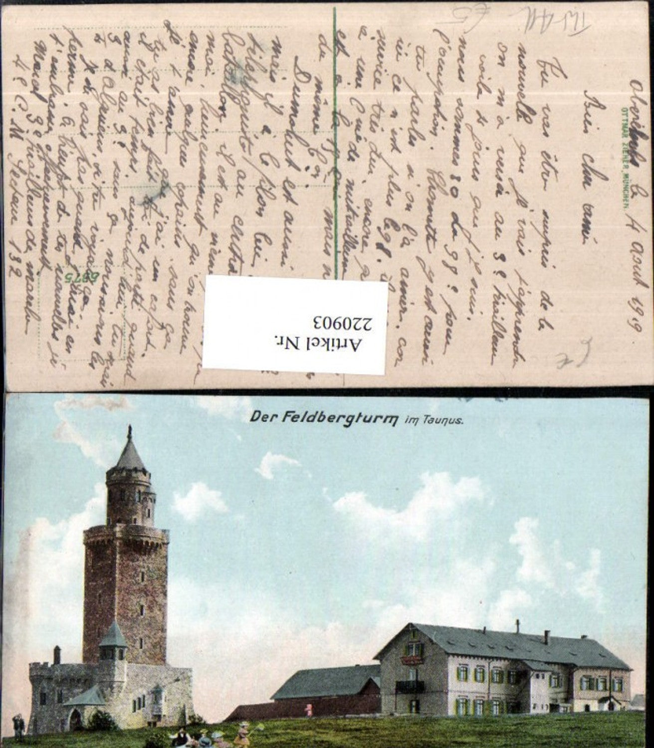 220903,Der Feldbergturm Turm im Taunus