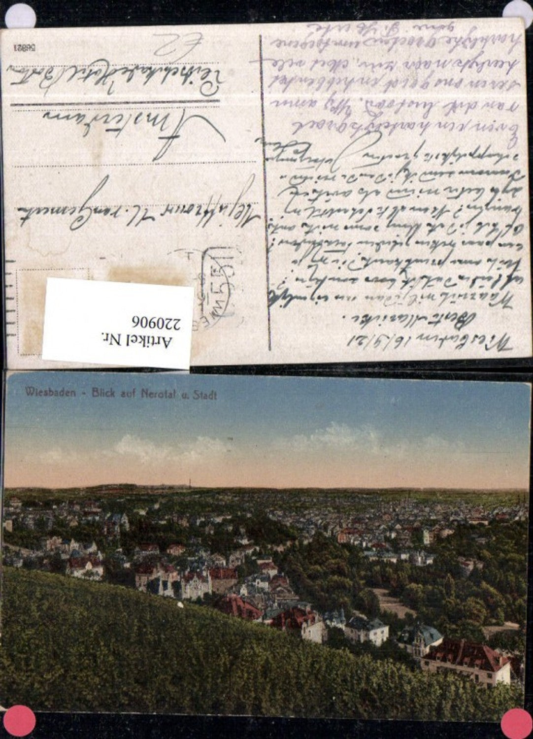 220906,Wiesbaden Totale Blick auf Nerotal u. Stadt