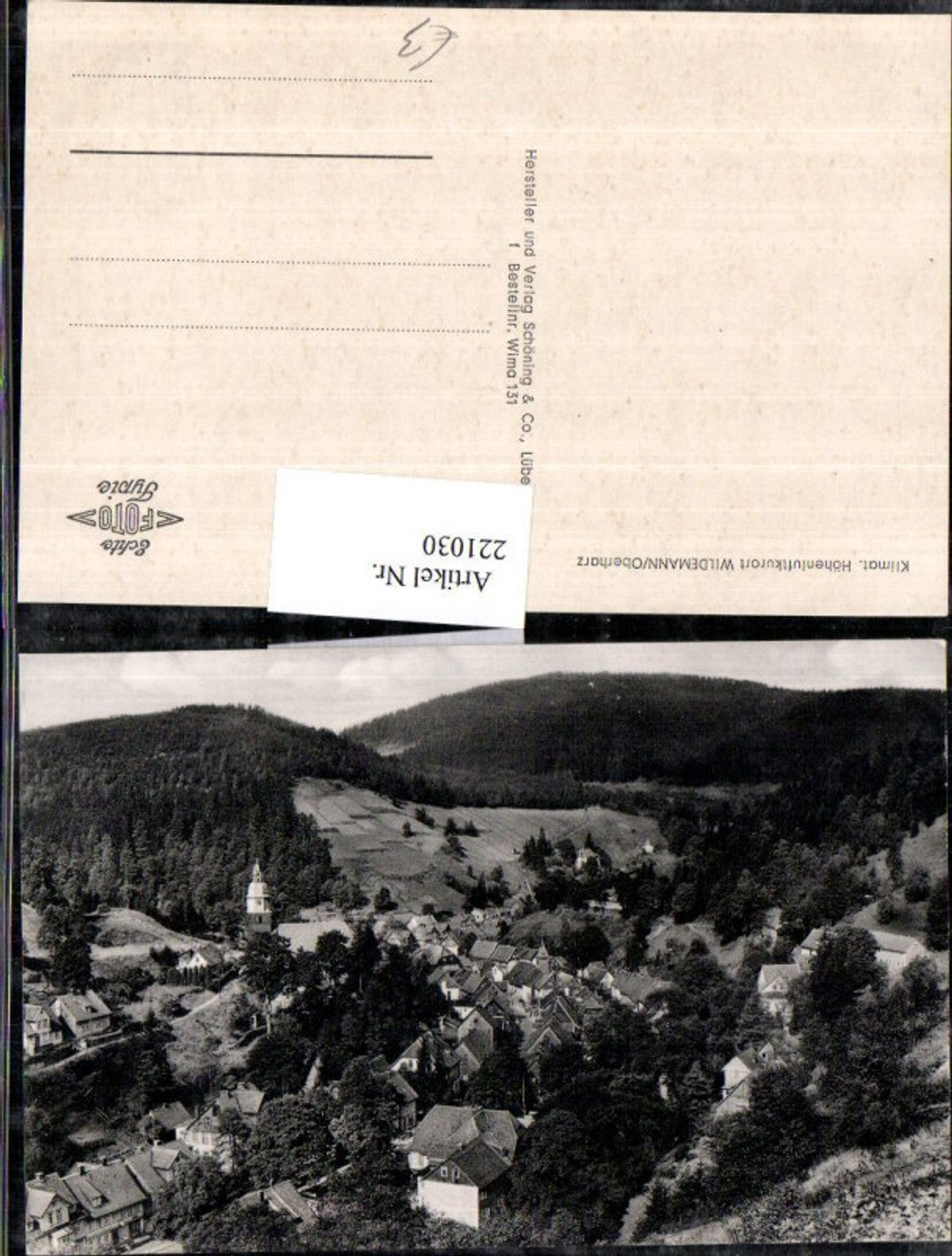 221030,Wildemann im Oberharz Totale